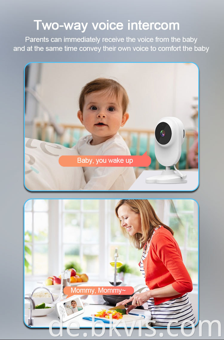 Wireless Night Vision Security Camera Baby Smart Monitor